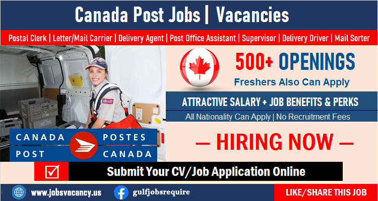 Job Offer in Canada for Foreigners
