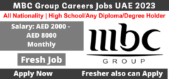 MBC Group Careers Jobs UAE 2023