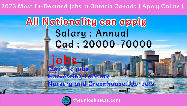 2023 Most In-Demand Jobs in Ontario Canada