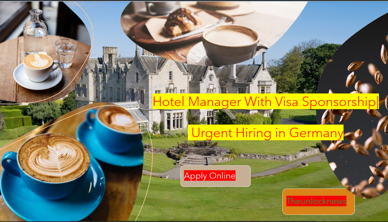 Hotel Manager With Visa Sponsorship