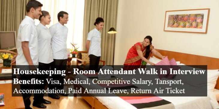 Housekeeping Attendant Jobs in UAE