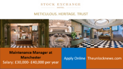 Maintenance Manager at Manchester - Stock Exchange Hotel