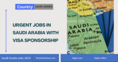 Visa Sponsorship Jobs in Saudi