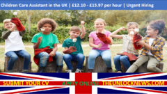 Children Care Assistant in the UK