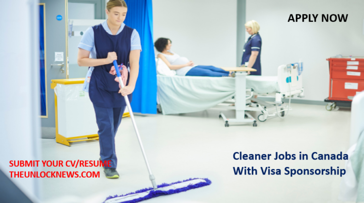 Cleaner Jobs in Canada With Visa Sponsorship