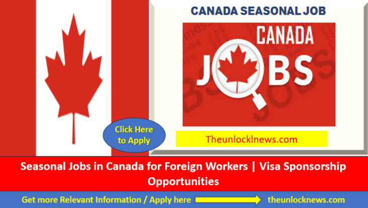 Seasonal Jobs in Canada for Foreign Workers