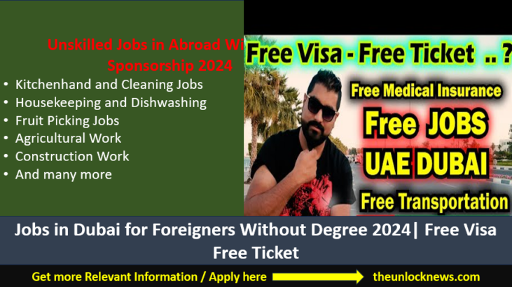 Jobs in Dubai for Foreigners Without Degree