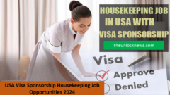 Housekeeping Job in the USA Salary