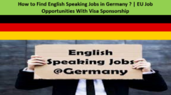 How to Find English Speaking Jobs in Germany