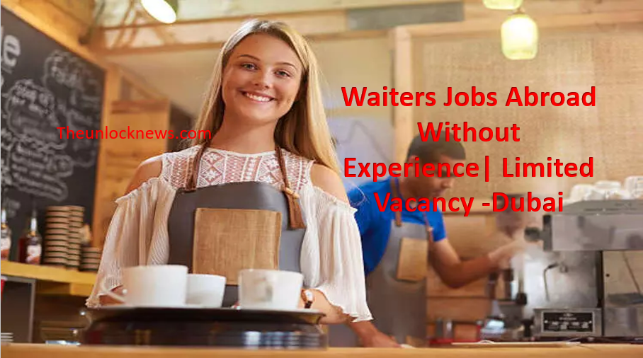Waitress Jobs Abroad Without Experience | Visa Sponsorship | Limited Time offer