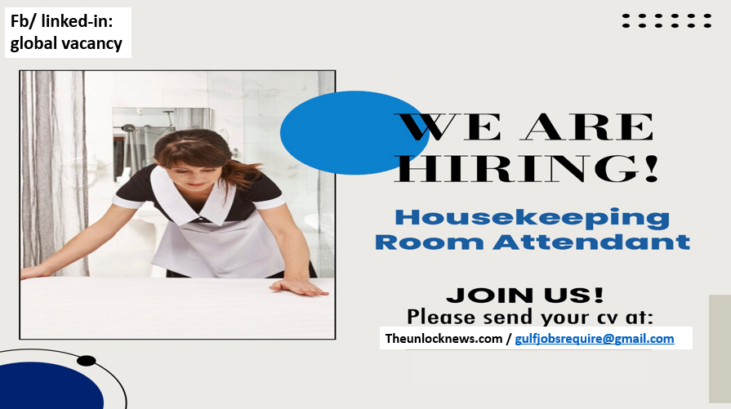 Housekeeping room attendant jobs in the USA