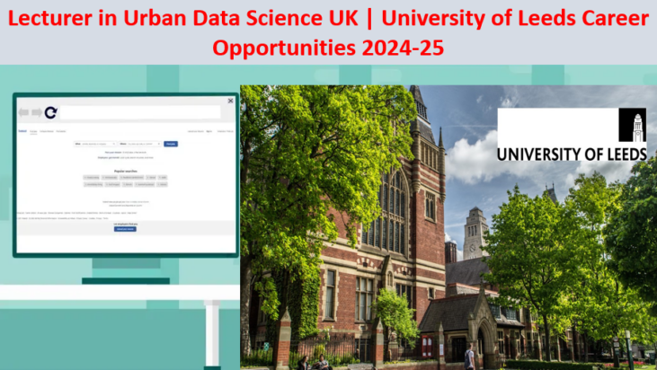 Lecturer in Urban Data Science UK