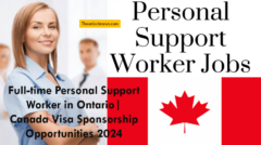 Full-time Personal Support Worker in Ontario